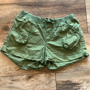 Olive shorts